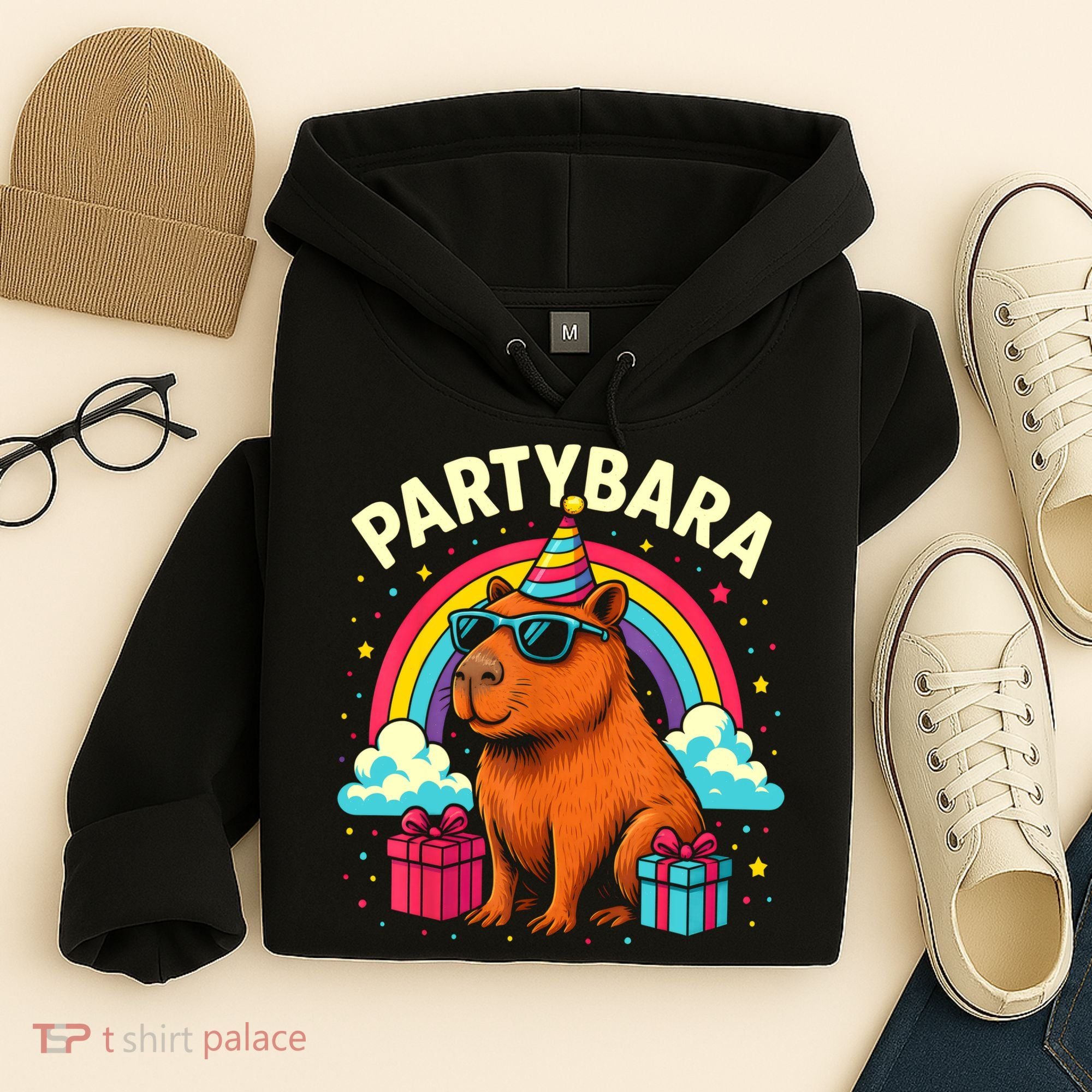 Birthday Capybara Fun Partybara Capybara Party  Hoodie
