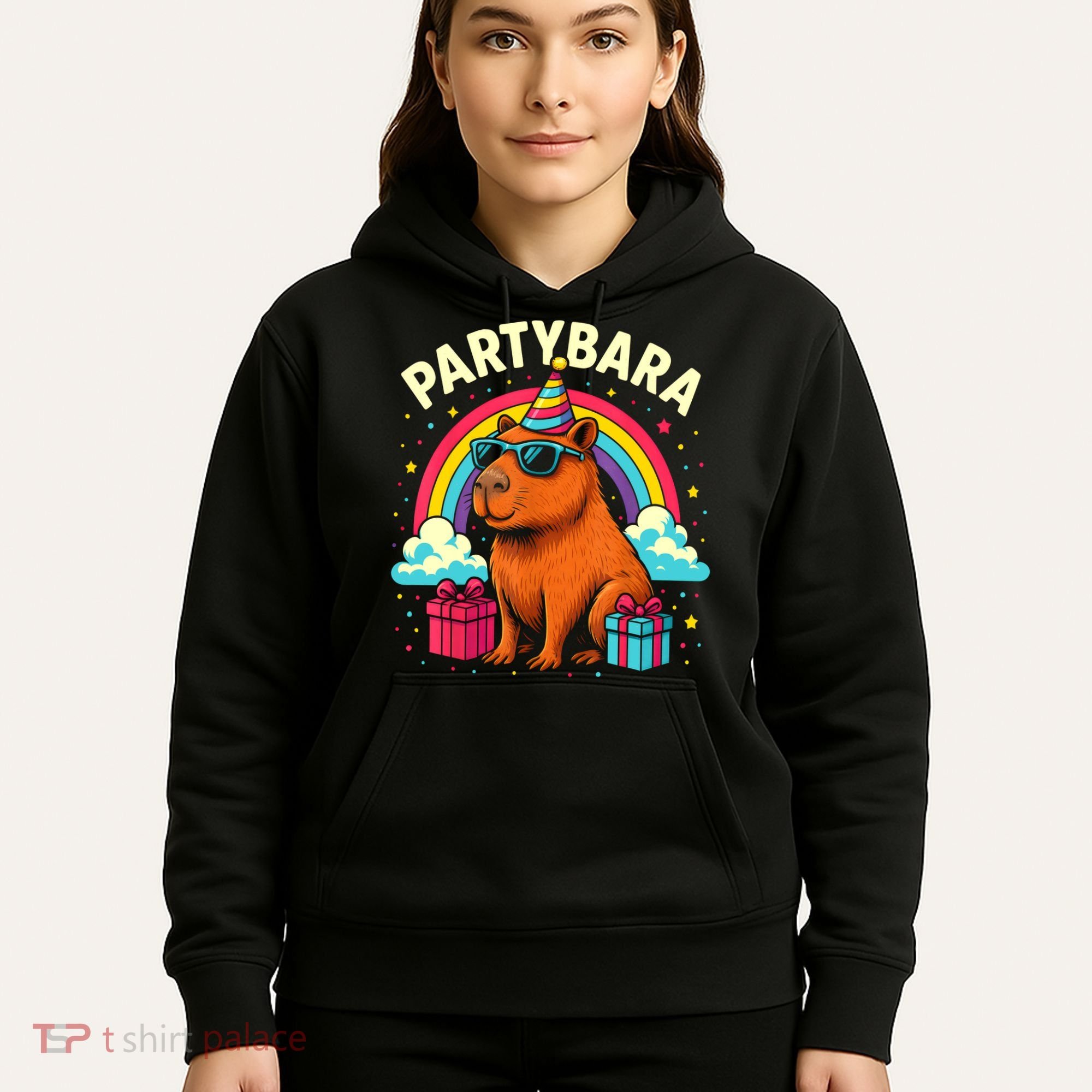 Birthday Capybara Fun Partybara Capybara Party  Hoodie