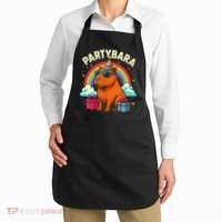 Birthday Capybara Fun Partybara Capybara Party  Apron thumb 2