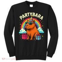 Birthday Capybara Fun Partybara Capybara Party  Sweatshirt thumb 0