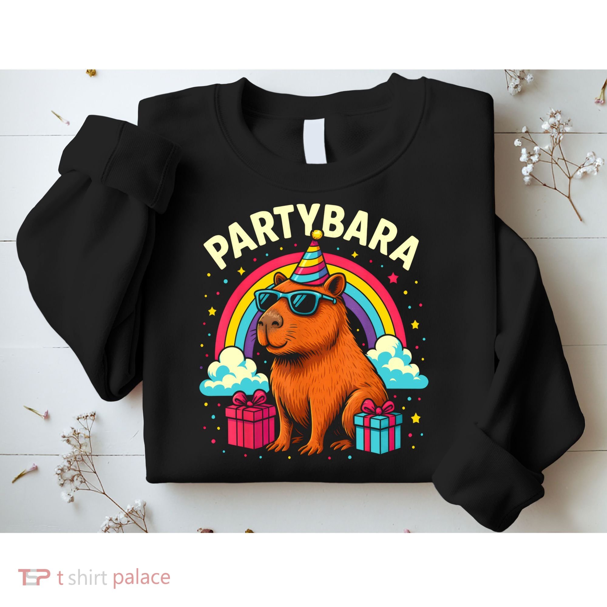 Birthday Capybara Fun Partybara Capybara Party  Sweatshirt