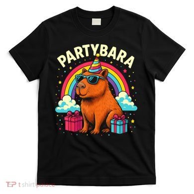 Birthday Capybara Fun Partybara Capybara Party  T-Shirt