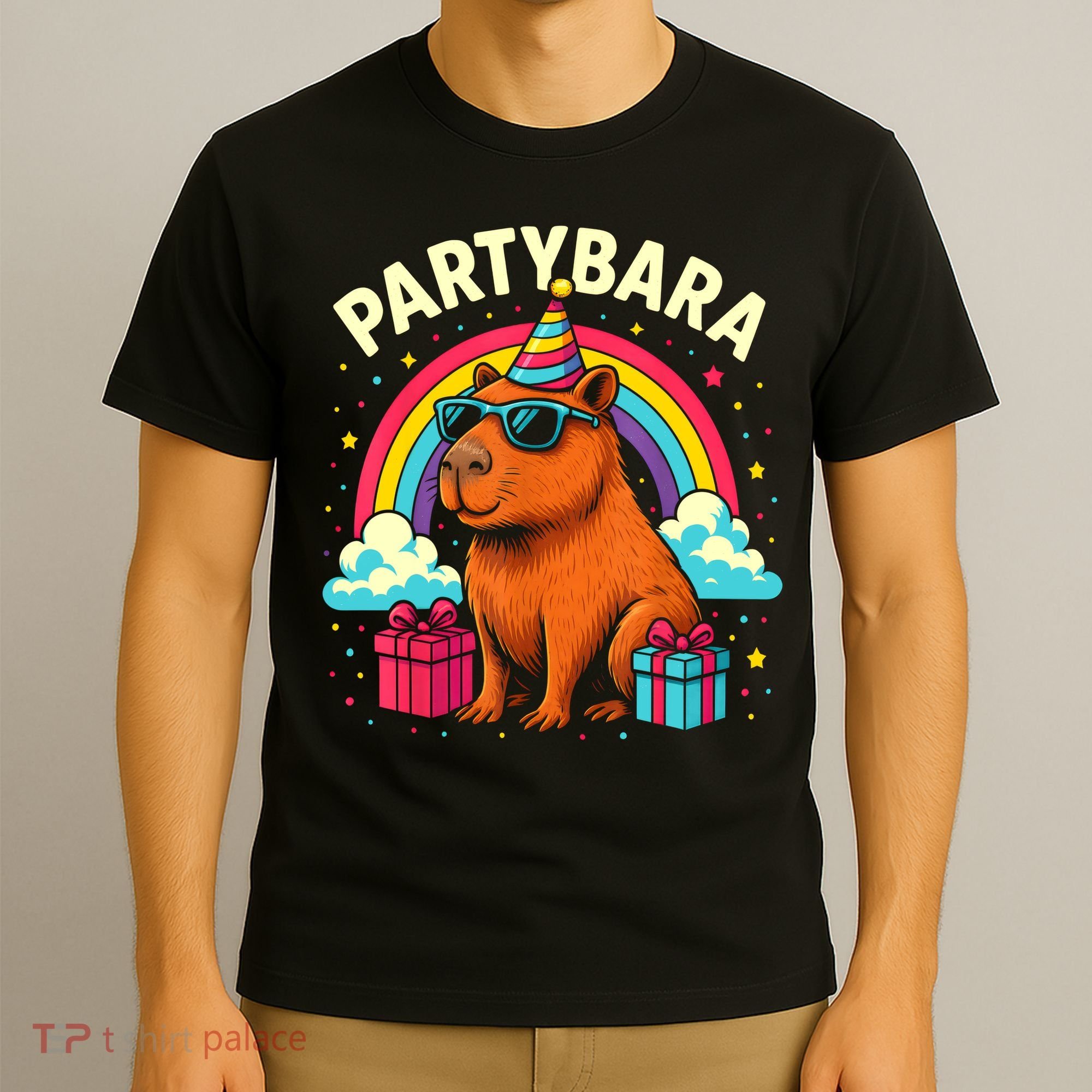 Birthday Capybara Fun Partybara Capybara Party  T-Shirt