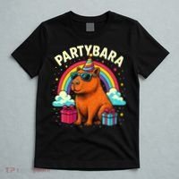 Birthday Capybara Fun Partybara Capybara Party  T-Shirt thumb 5