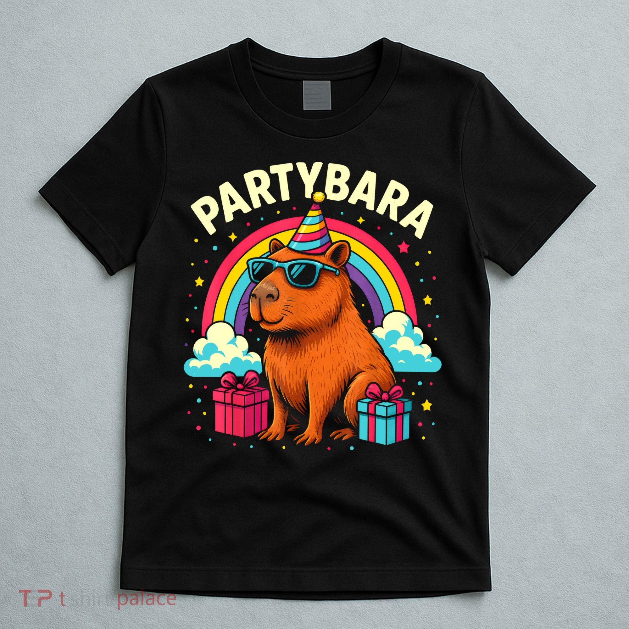 Birthday Capybara Fun Partybara Capybara Party  T-Shirt