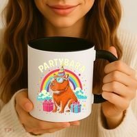 Birthday Capybara Fun Partybara Capybara Party  Coffee Mug thumb 3
