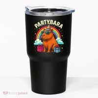 Birthday Capybara Fun Partybara Capybara Party  Tumbler thumb 0