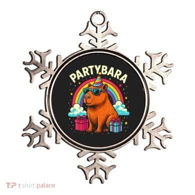 Birthday Capybara Fun Partybara Capybara Party  Ornament