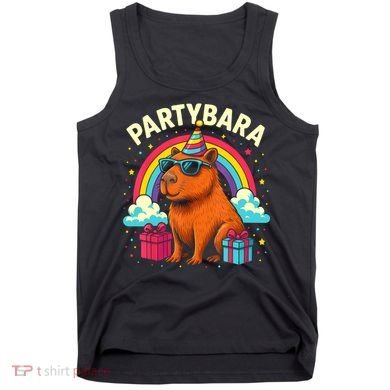 Birthday Capybara Fun Partybara Capybara Party  Tank Top