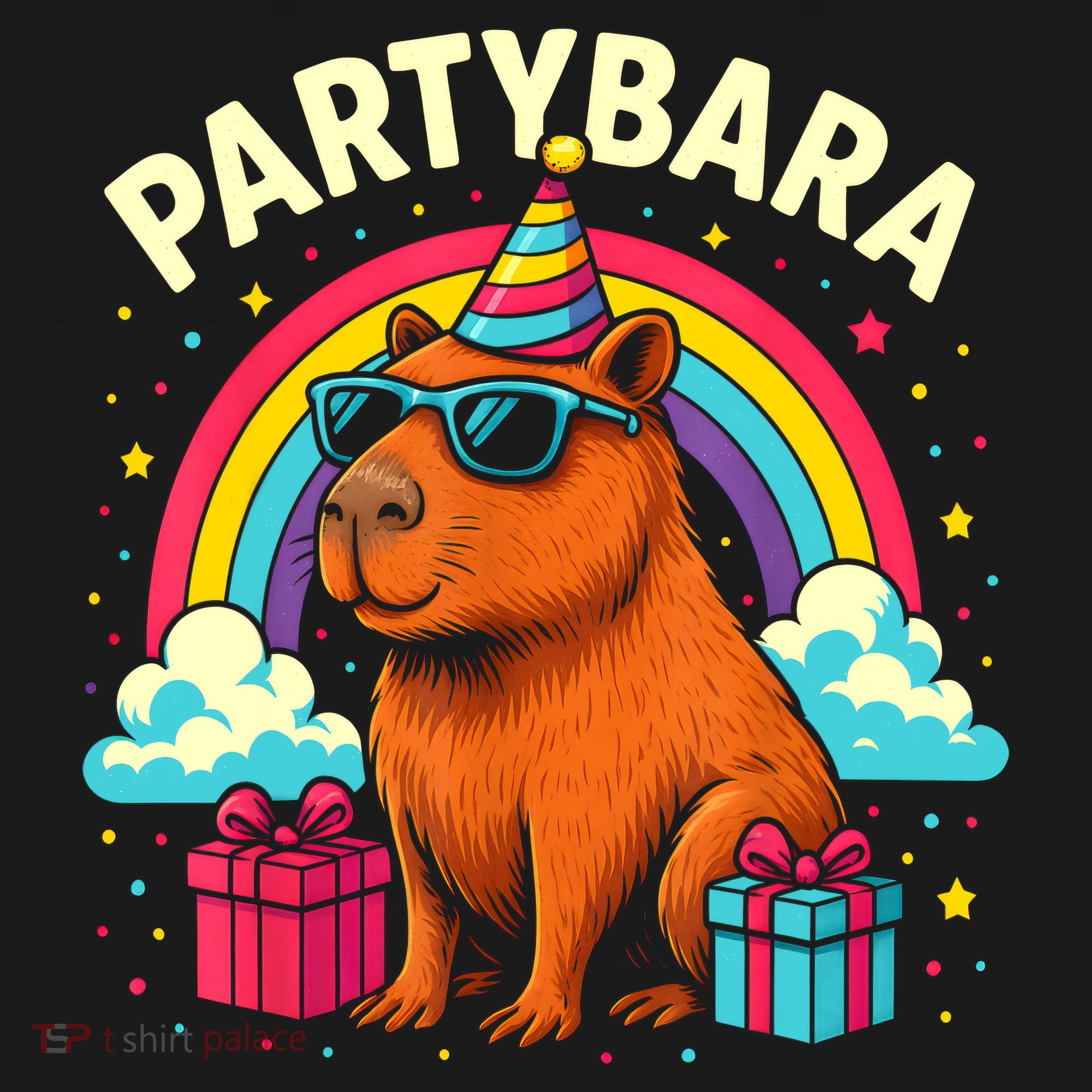 Birthday Capybara Fun Partybara Capybara Party  Tank Top