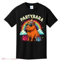Birthday Capybara Fun Partybara Capybara Party  Kids T-Shirt thumb 0