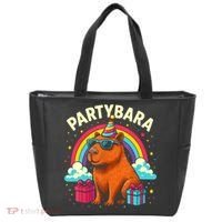 Birthday Capybara Fun Partybara Capybara Party  Tote Bag thumb 0