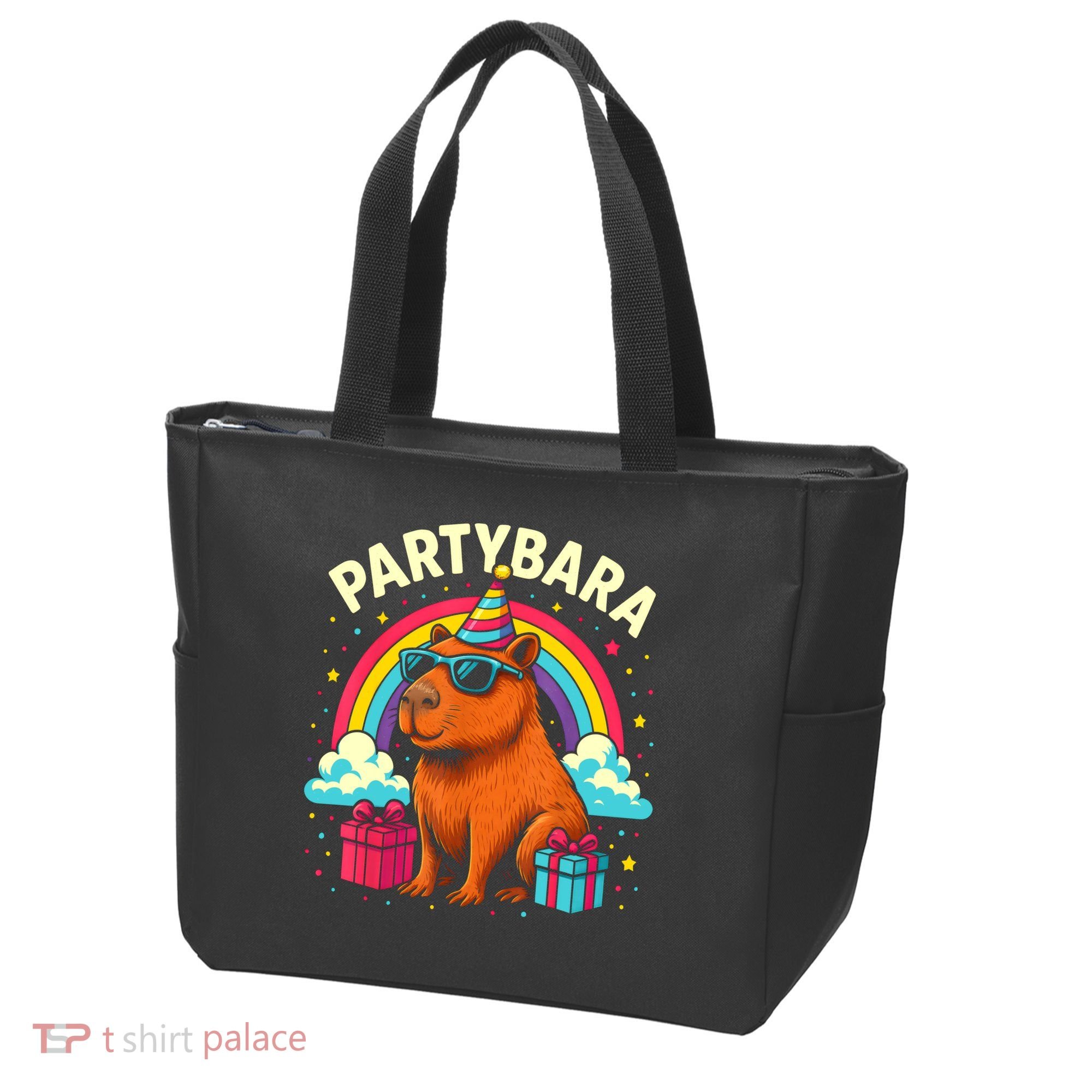 Birthday Capybara Fun Partybara Capybara Party  Tote Bag