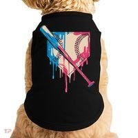 Baseball Cute For Women Ice Cream Cute Baseball Gift Doggie Tank thumb 0