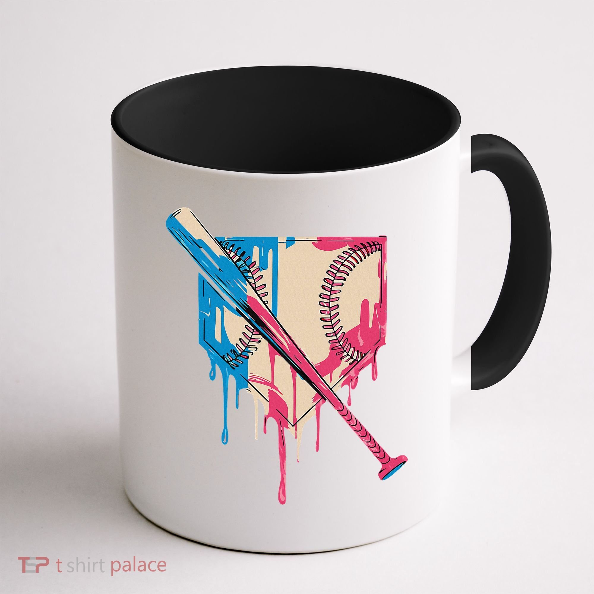 Baseball Cute For Women Ice Cream Cute Baseball Gift Coffee Mug