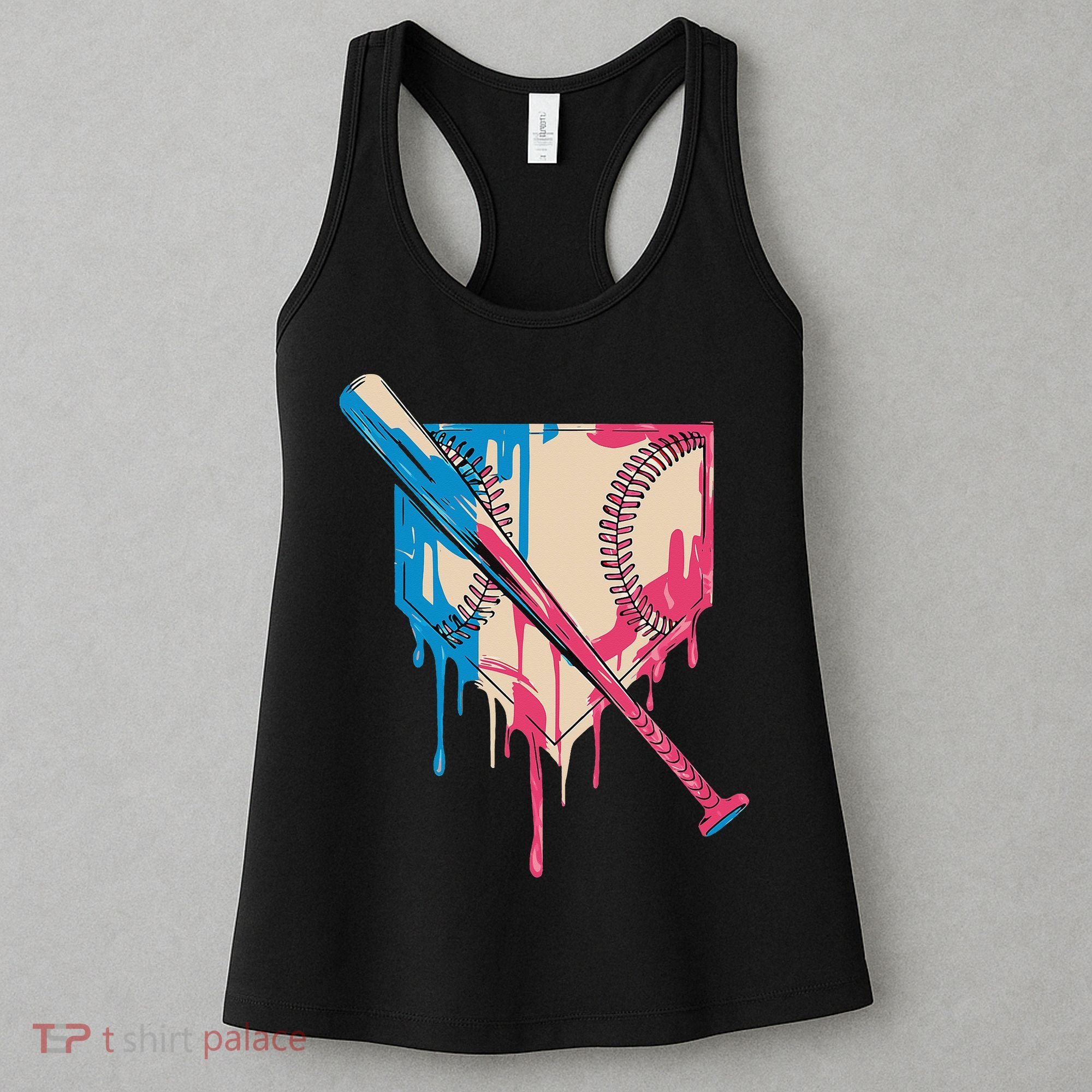 Baseball Cute For Women Ice Cream Cute Baseball Gift Women's Tank Top