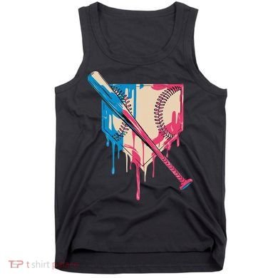Baseball Cute For Women Ice Cream Cute Baseball Gift Tank Top
