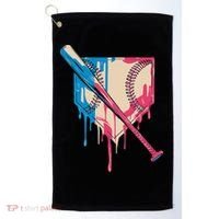 Baseball Cute For Women Ice Cream Cute Baseball Gift Golf Towel thumb 0