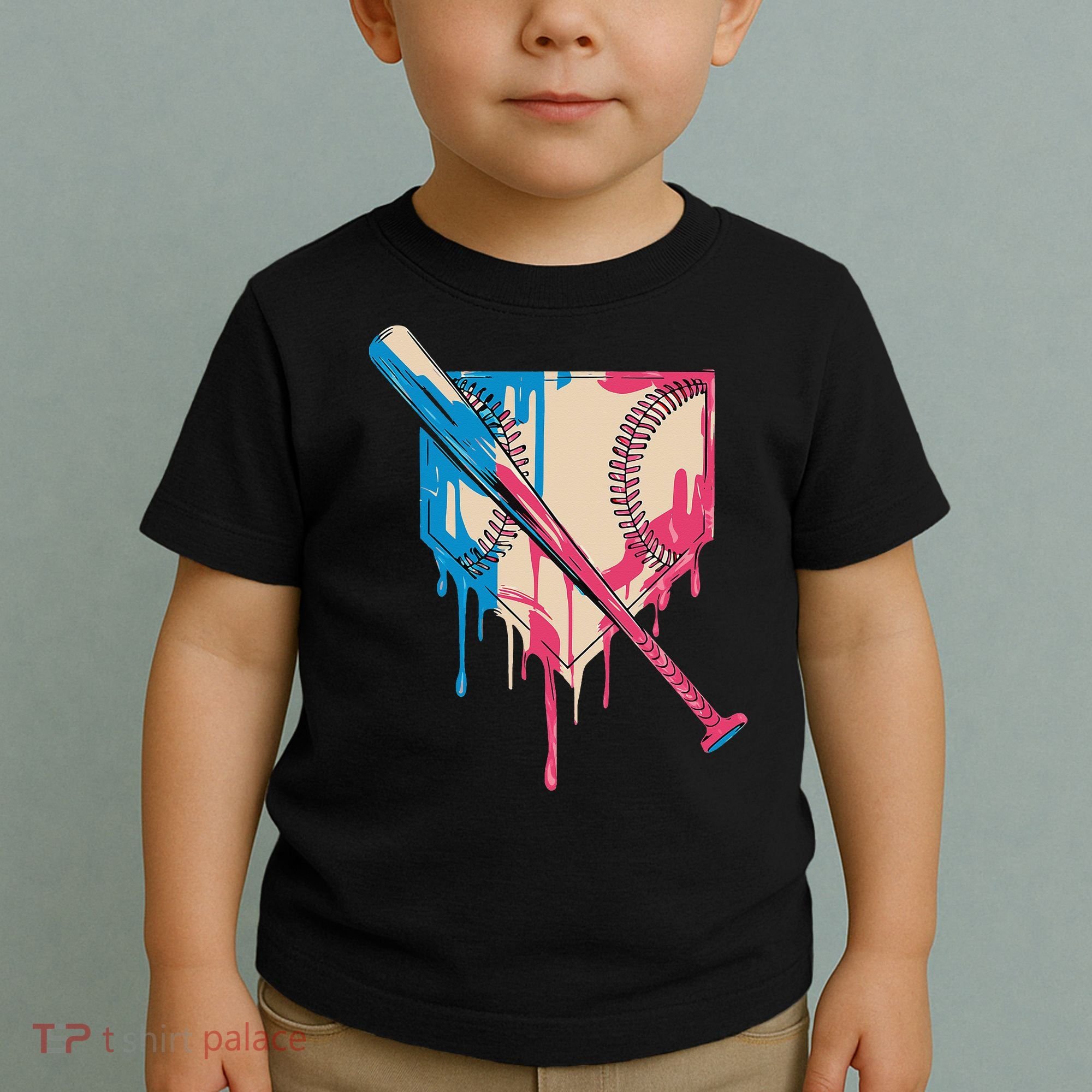 Baseball Cute For Women Ice Cream Cute Baseball Gift Toddler T-Shirt