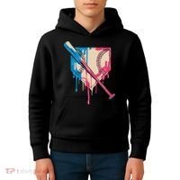 Baseball Cute For Women Ice Cream Cute Baseball Gift Kids Hoodie thumb 4