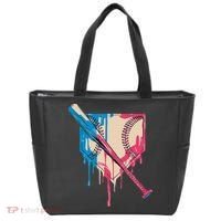 Baseball Cute For Women Ice Cream Cute Baseball Gift Tote Bag thumb 0