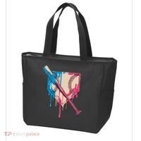 Baseball Cute For Women Ice Cream Cute Baseball Gift Tote Bag thumb 3