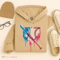 Baseball Cute For Women Ice Cream Cute Baseball Gift Hoodie thumb 4