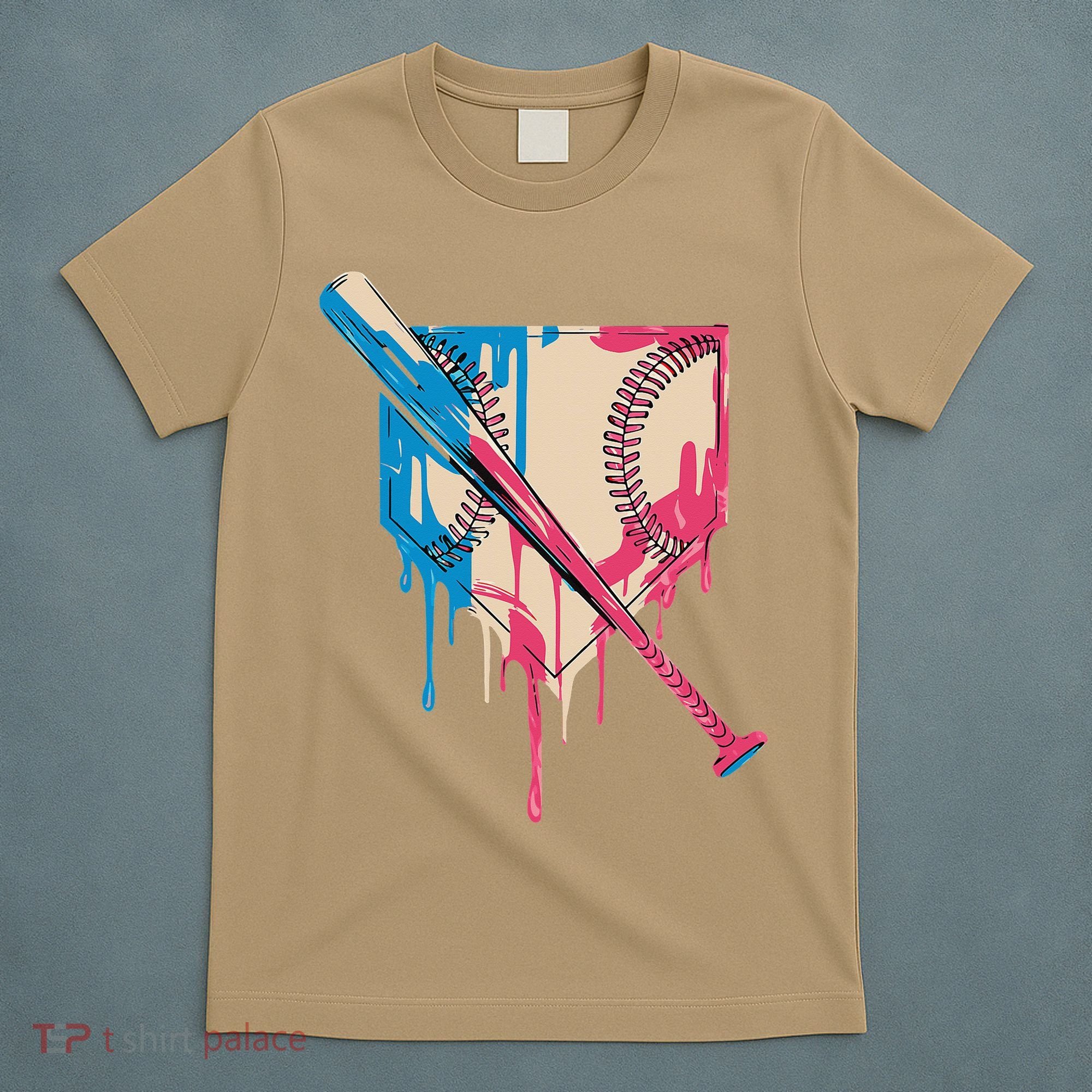 Baseball Cute For Women Ice Cream Cute Baseball Gift T-Shirt