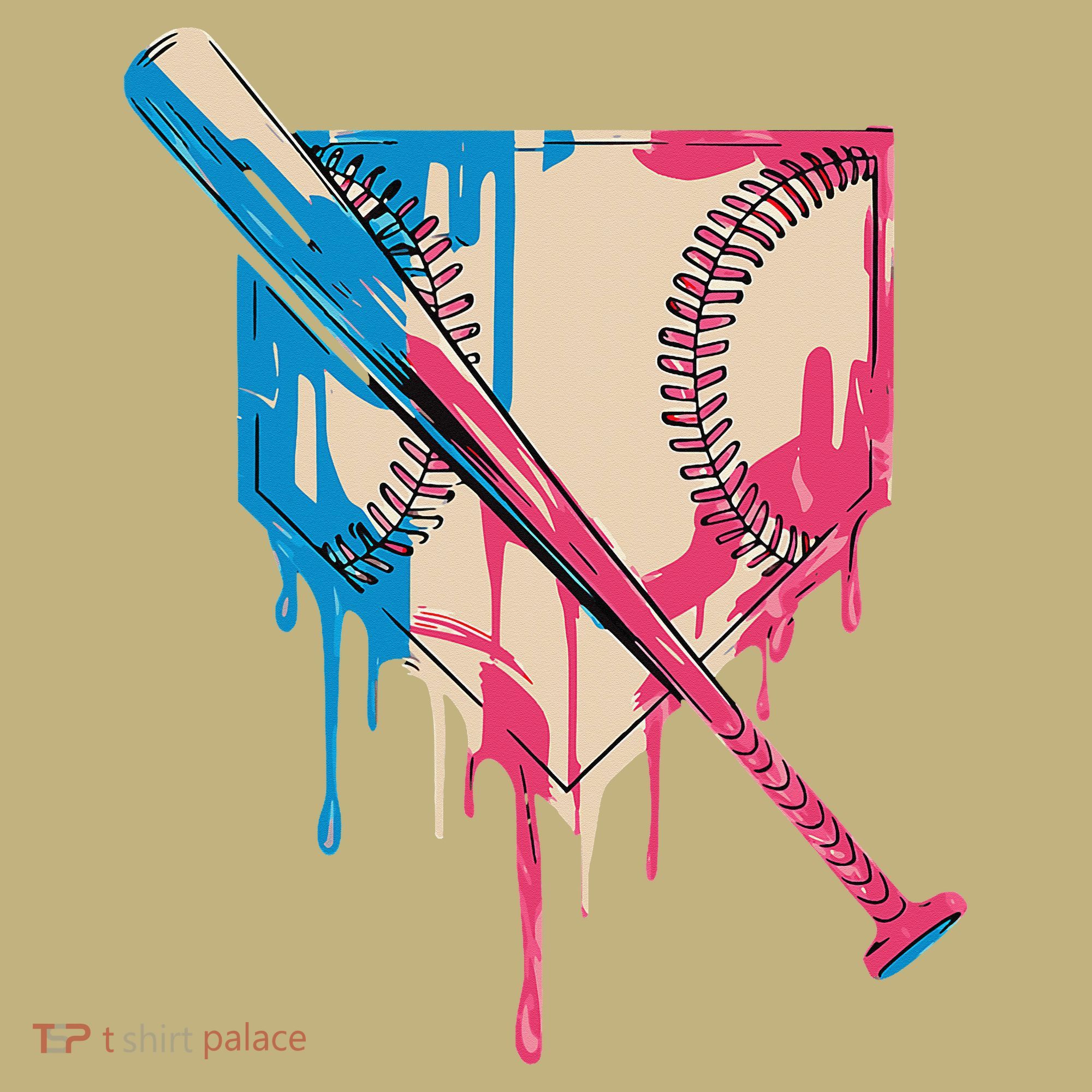 Baseball Cute For Women Ice Cream Cute Baseball Gift T-Shirt