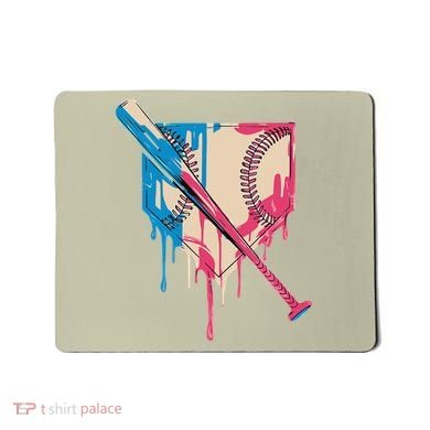 Baseball Cute For Women Ice Cream Cute Baseball Gift Mousepad