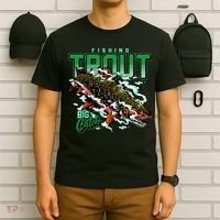 Big Catch Fishing For Trout T-Shirt thumb 6