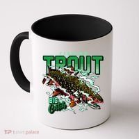Big Catch Fishing For Trout Coffee Mug thumb 0