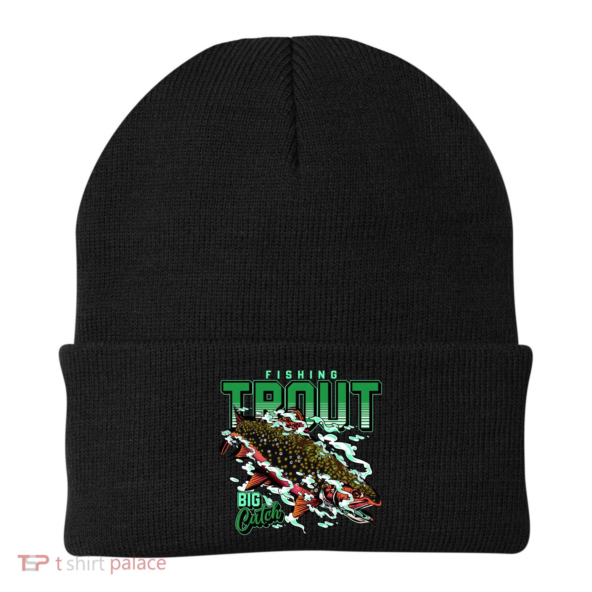 Big Catch Fishing For Trout Beanie
