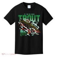 Big Catch Fishing For Trout Kids T-Shirt thumb 0