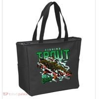 Big Catch Fishing For Trout Tote Bag thumb 2