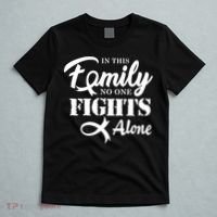 Brain Cancer Fight Cancer Ribbon Cool Gift T-Shirt thumb 5