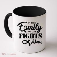 Brain Cancer Fight Cancer Ribbon Cool Gift Coffee Mug thumb 0