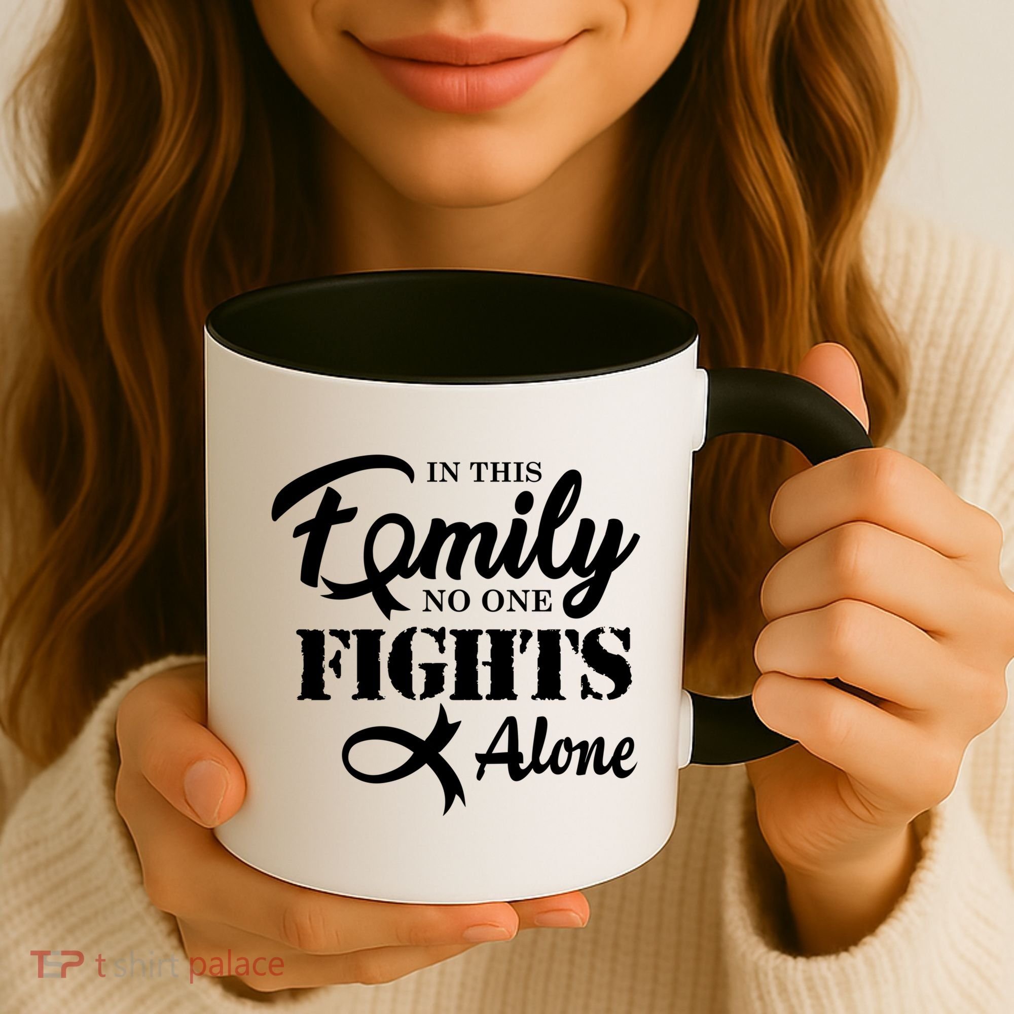 Brain Cancer Fight Cancer Ribbon Cool Gift Coffee Mug