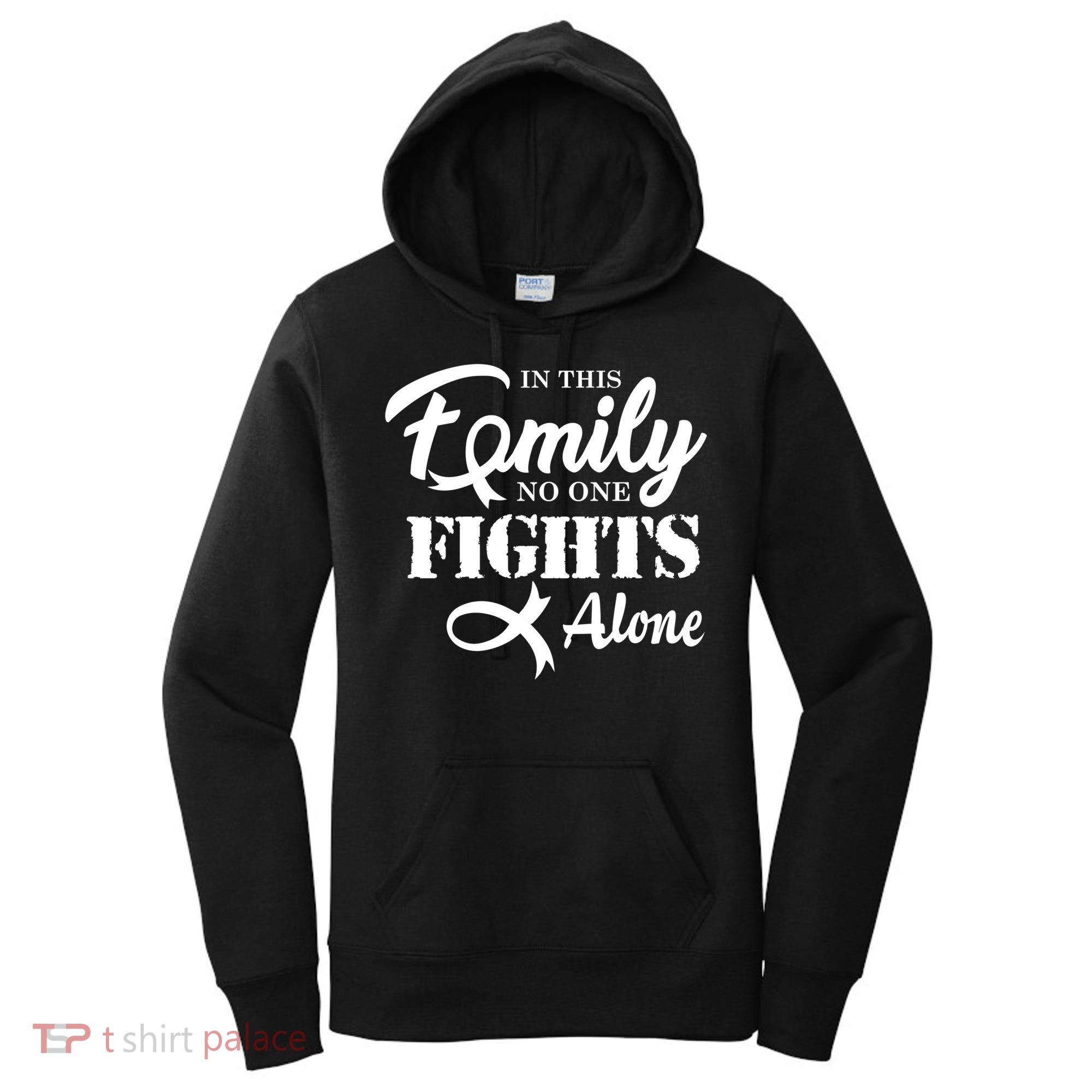 Brain Cancer Fight Cancer Ribbon Cool Gift Women's Hoodie