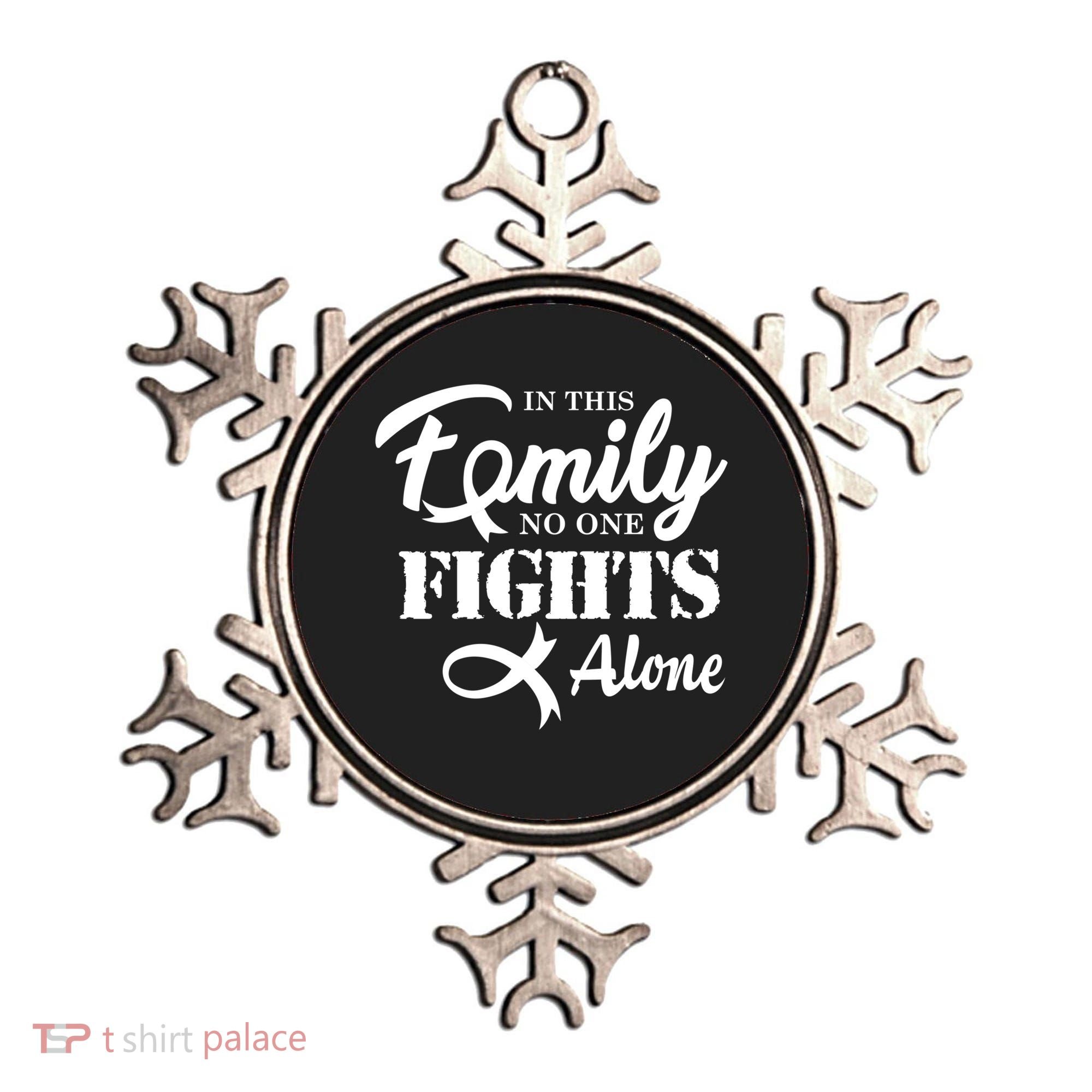 Brain Cancer Fight Cancer Ribbon Cool Gift Ornament