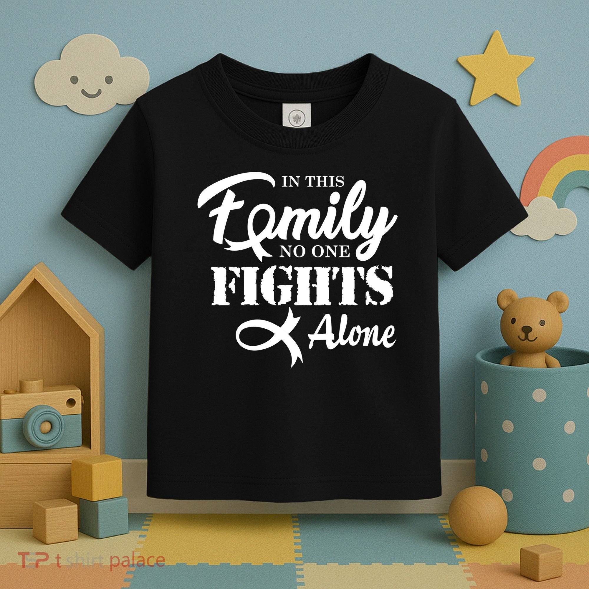 Brain Cancer Fight Cancer Ribbon Cool Gift Toddler T-Shirt