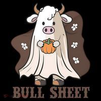 Boo Cow Farm Animals Funny Ghost Halloween Bull Sheet Gift Coffee Mug thumb 5