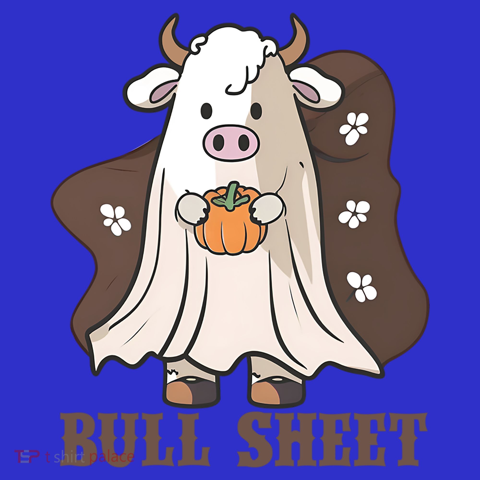Boo Cow Farm Animals Funny Ghost Halloween Bull Sheet Gift Tank Top