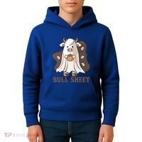 Boo Cow Farm Animals Funny Ghost Halloween Bull Sheet Gift Kids Hoodie thumb 4