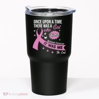 Breast Cancer Fight Cancer Ribbon Tumbler thumb 0
