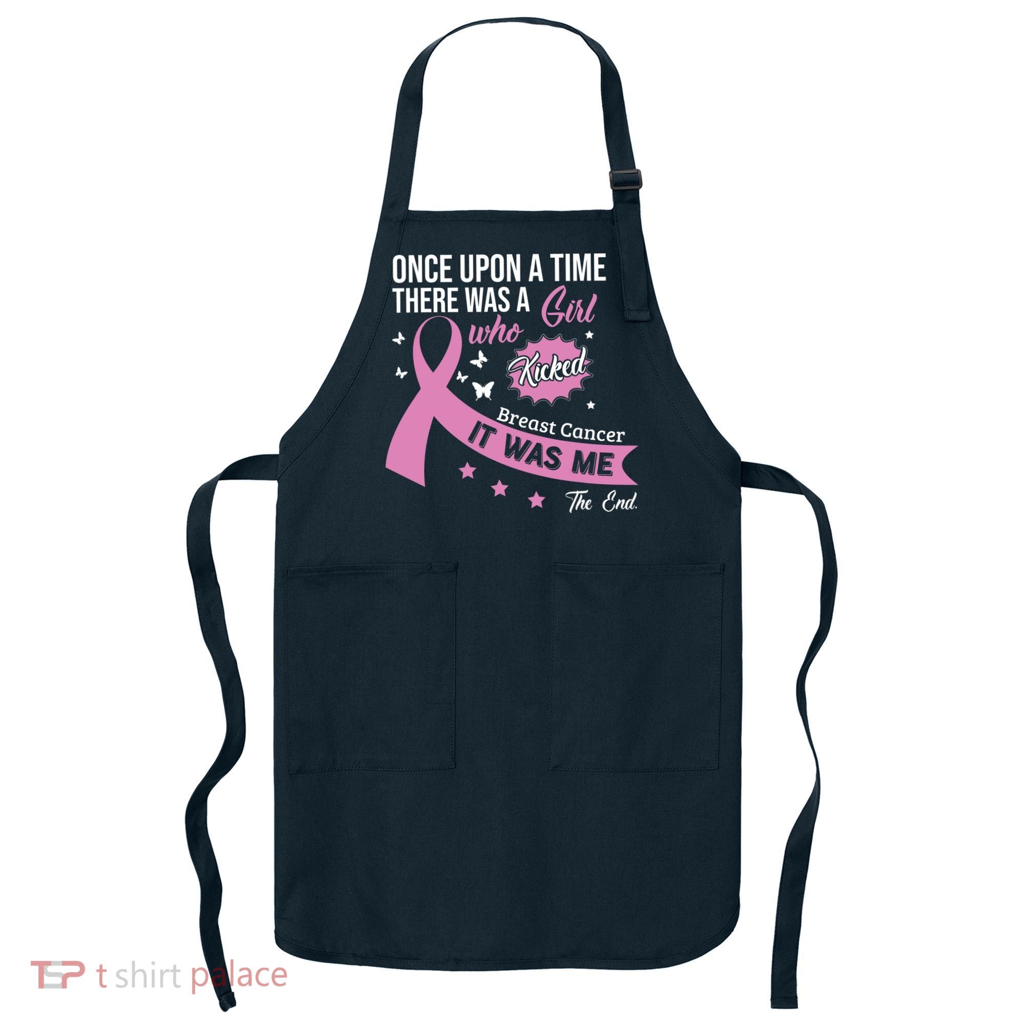 Breast Cancer Fight Cancer Ribbon Apron