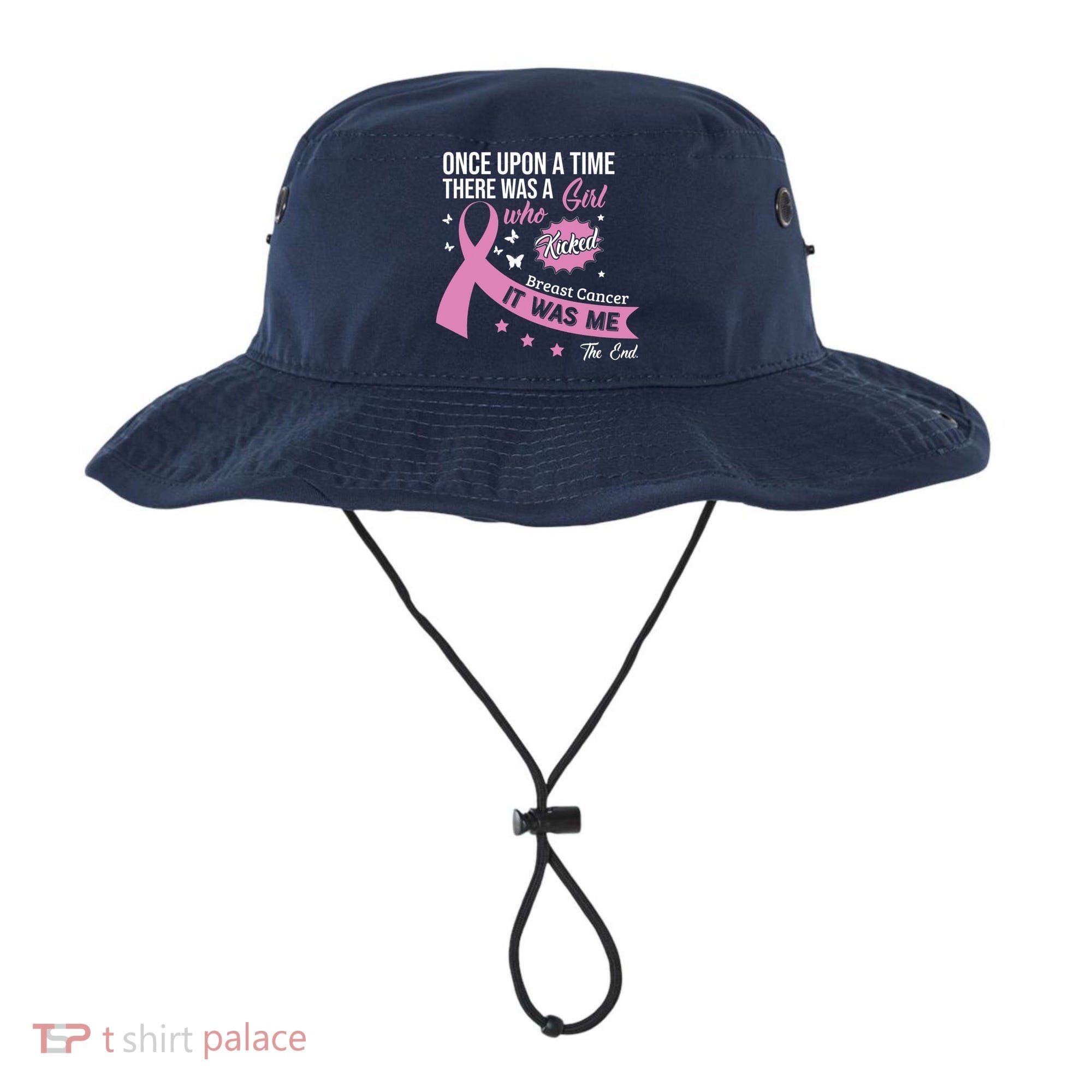 Breast Cancer Fight Cancer Ribbon Bucket Hat
