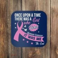 Breast Cancer Fight Cancer Ribbon Coaster thumb 0