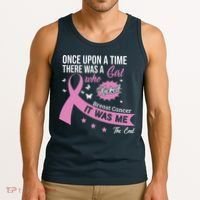 Breast Cancer Fight Cancer Ribbon Tank Top thumb 3