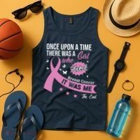 Breast Cancer Fight Cancer Ribbon Tank Top thumb 4